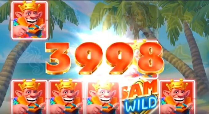 Play Sam on the Beach slot at Rizk casino