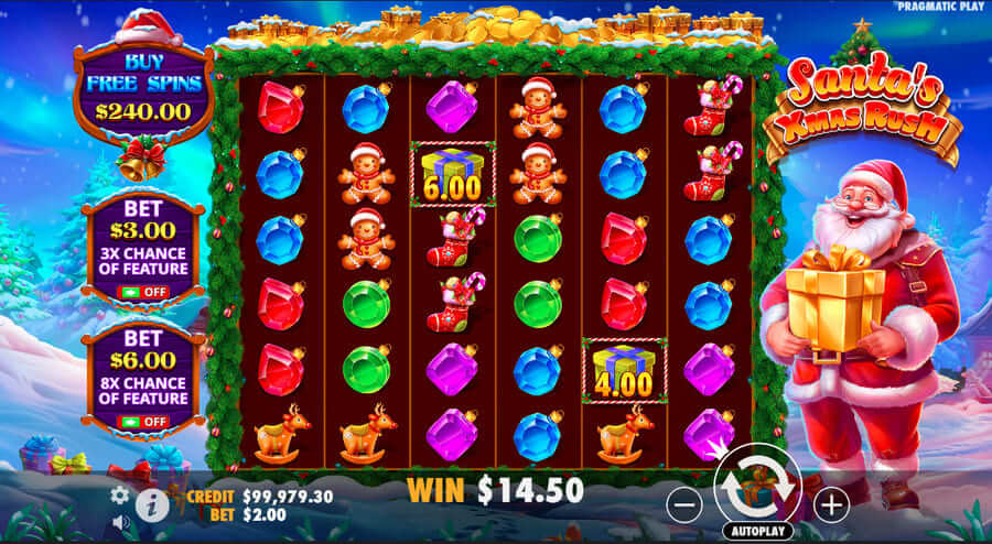 Santa's Xmas Rush Slot UK