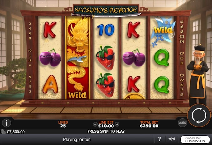 Satsumos Revenge slot_wild reel