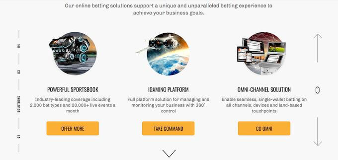 SBTech solutions for casino and sportsbook operators