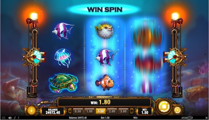 Sea Hunter Win spin