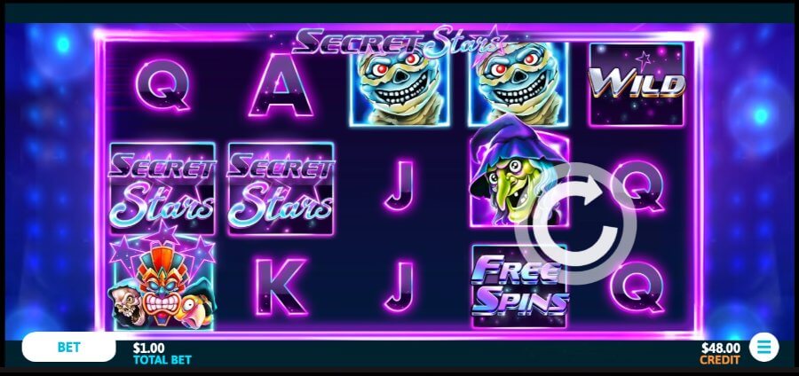 Secret Stars slot
