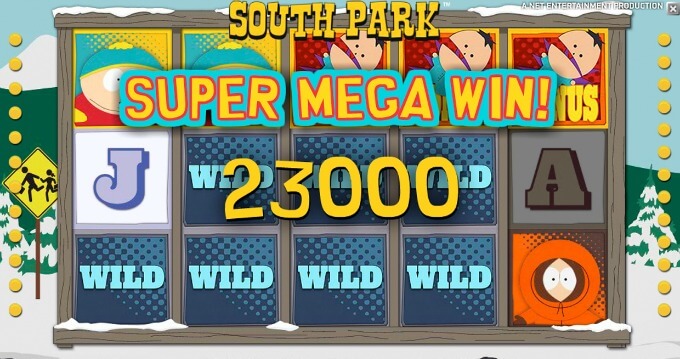 Play South Park slot at Rizk casino