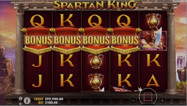 Spartan King Slot Bonus Spartan King Bonus