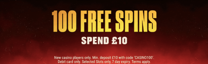 PokerStars Casino - Get 100 Free Spins