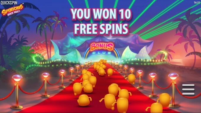 Play Spinions slot at Rizk casino Play Spinions slot
