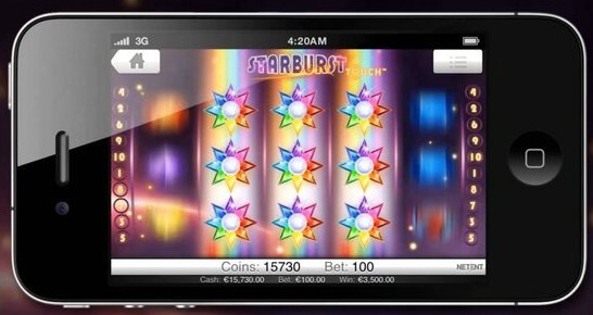 Play Starburst on Dunder casino