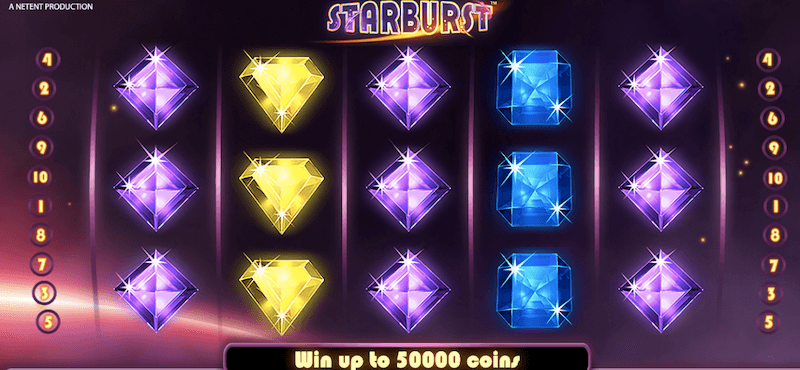 Starburst slot