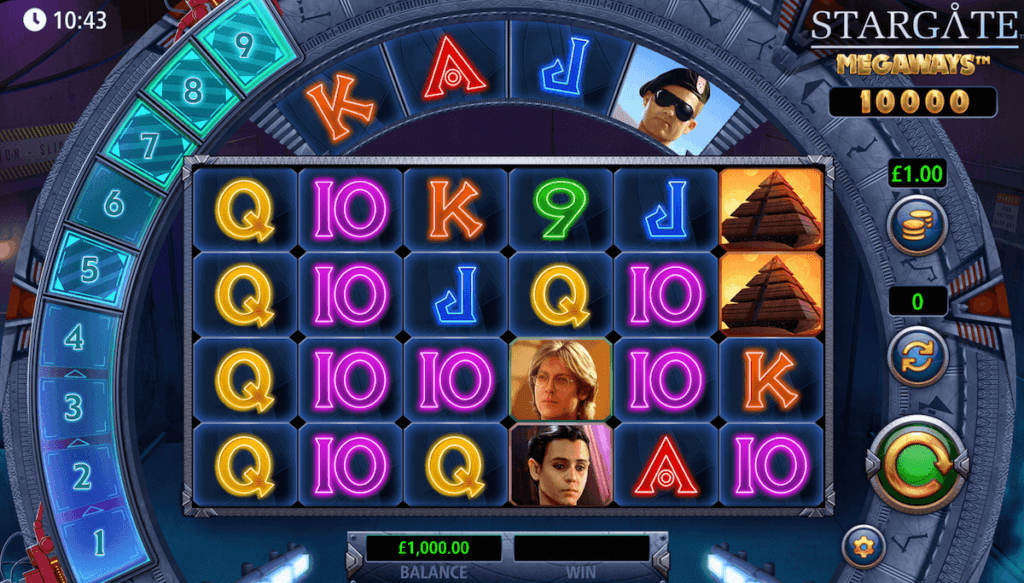 Stargate Megaways online slot