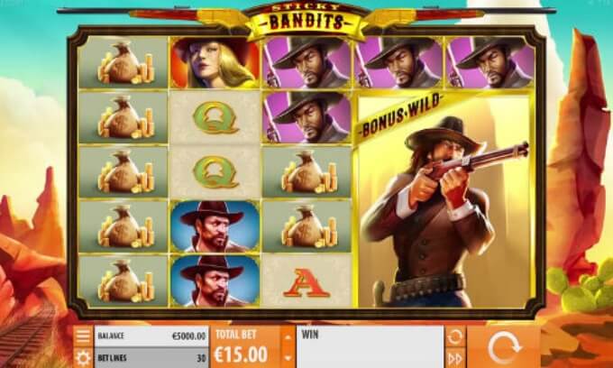 Sticky Bandits slot review and bonus