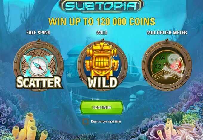 Play Subtopia slot