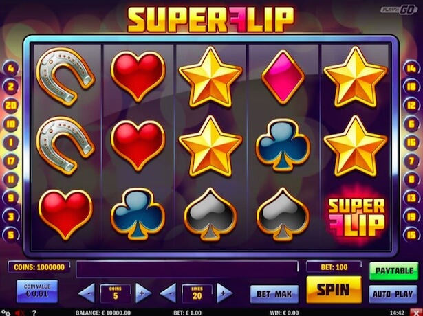 Play Superflip at Unibet casino