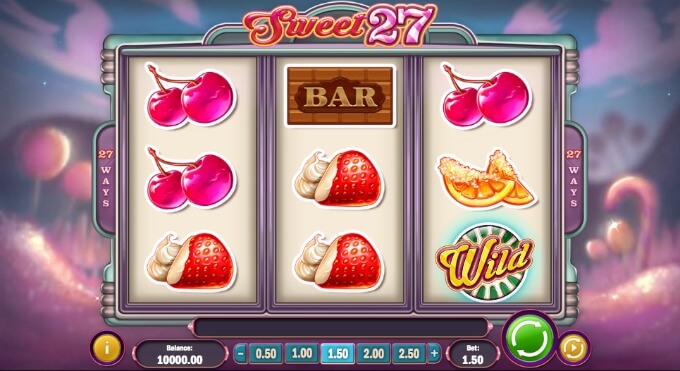 Sweet 27 slot review and bonus