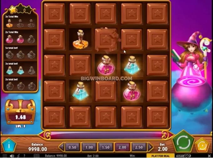 Sweet Alchemy slot bonus game