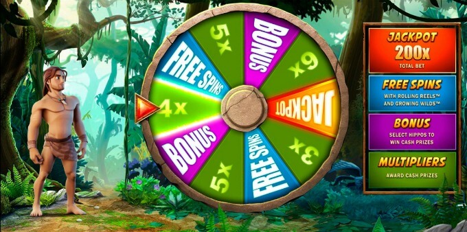 Play Tarzan slot