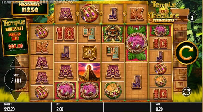 Temple of Treasures - Blueprint slot review