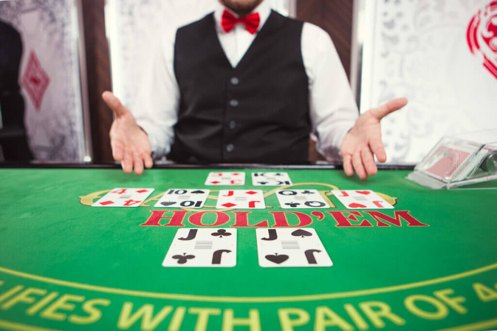 Texas Hold'em Online Poker at UK Casino Sites