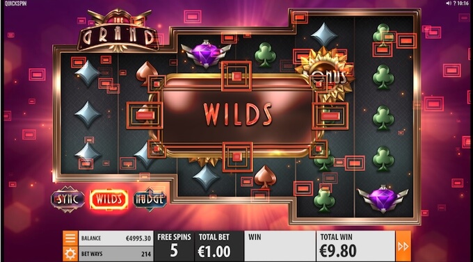 The grand slot wilds