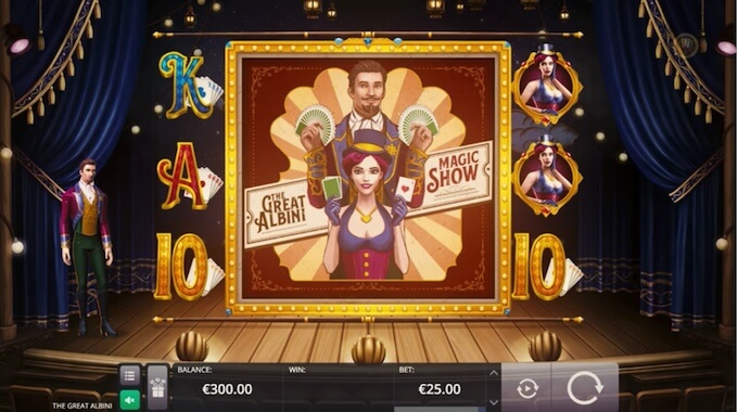 The Great Albini slot review