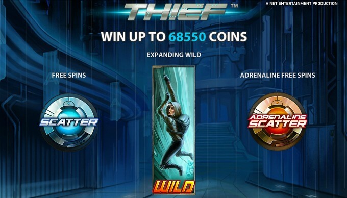 Play Thief slot at LeoVegas casino Play Thief slot