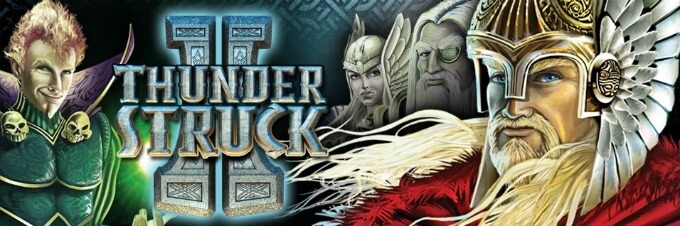 Play Thunderstruck II slot at Rizk casino