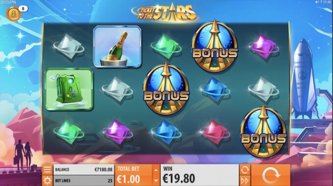 Ticket to the Stars slot