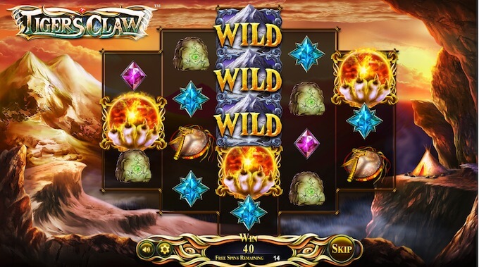 Tigers Claw slot free spins