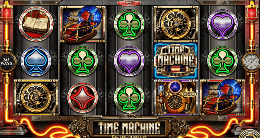Time Machine online slot from Reflex Gaming and Yggdrasil