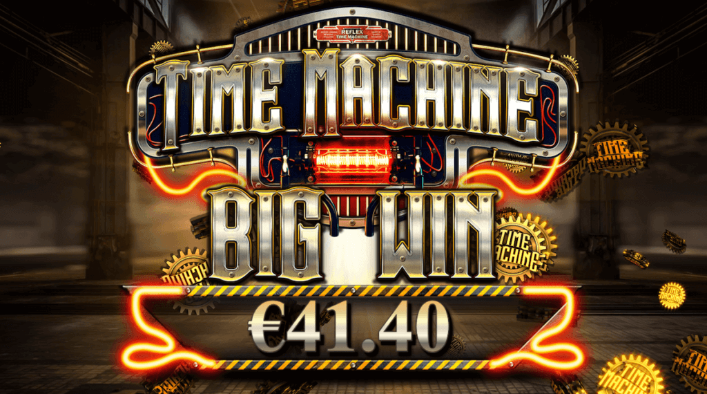 Win Big playing online slot Time Machine