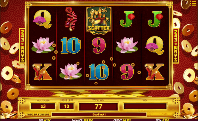 Tree of Fortune slot free spins