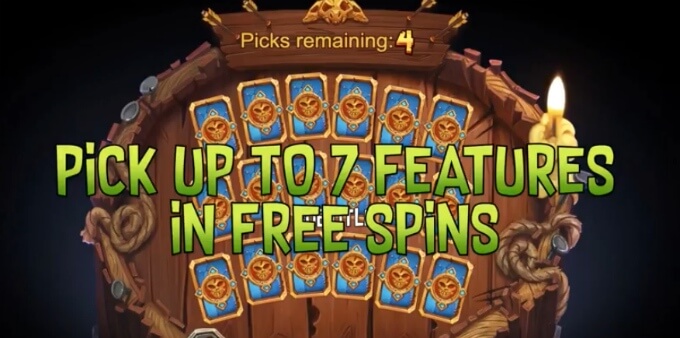 Trolls Bridge slot bonus and free spins