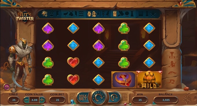 Tut's Twister slot 