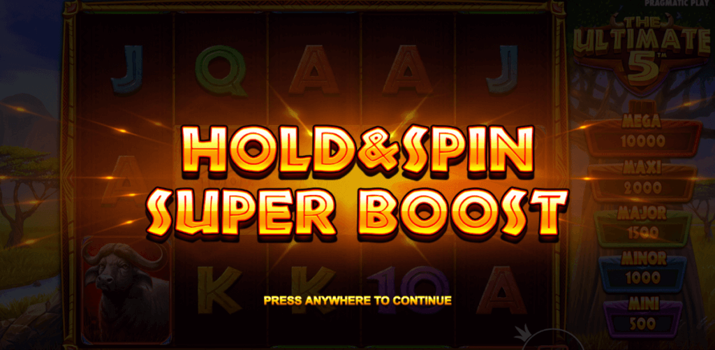Hold & Spin Super Boost Feature