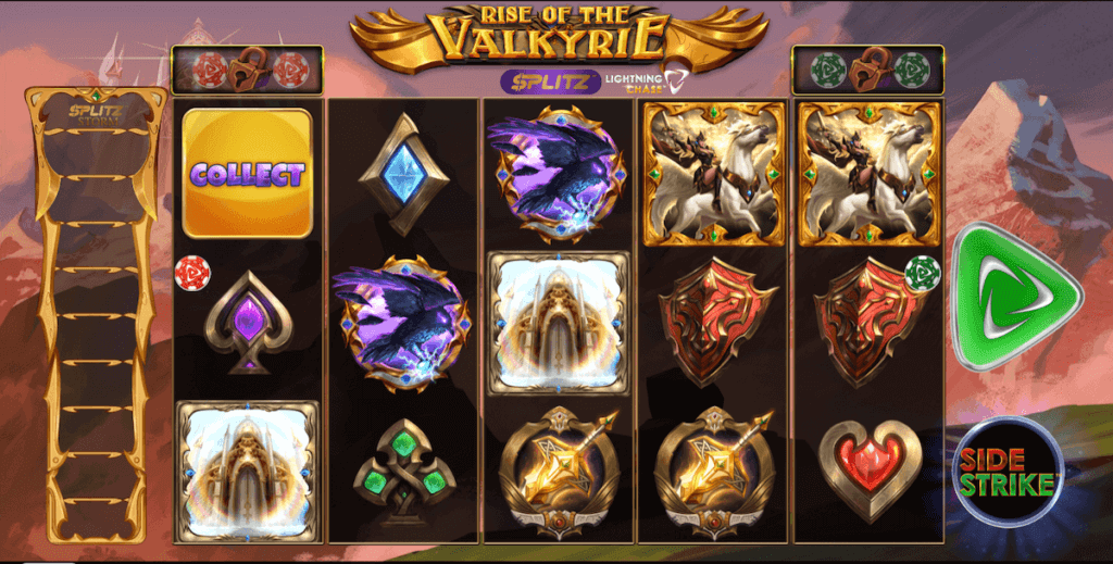 Rise of the Valkyrie Splitz online slot