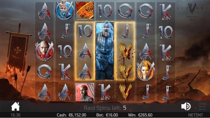 Vikings slot free spins