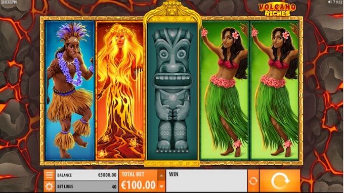 Volcano Riches slot Quickspin