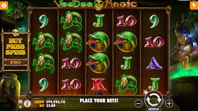 Try Voodoo Magic Voodoo Magic slot