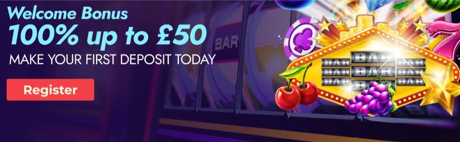 Welcome bonus at Vegas Paradise casino UK