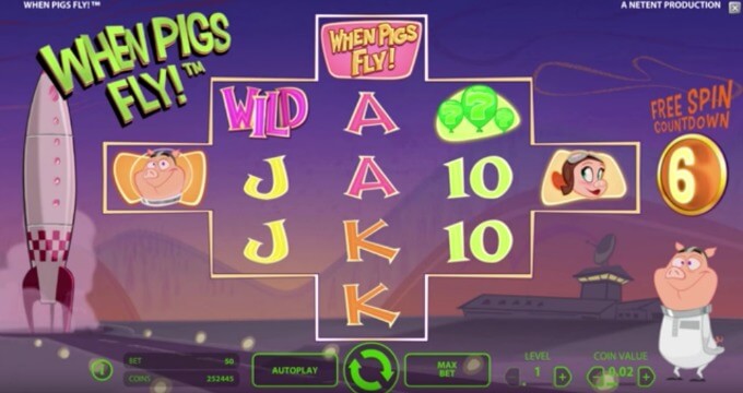 Play When Pigs Fly slot at LeoVegas casino Play When Pigs Fly slot at LeoVegas casino