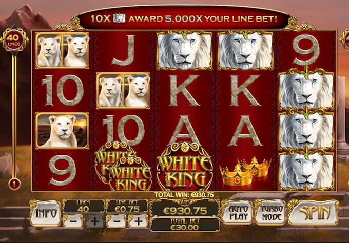 White King II slot