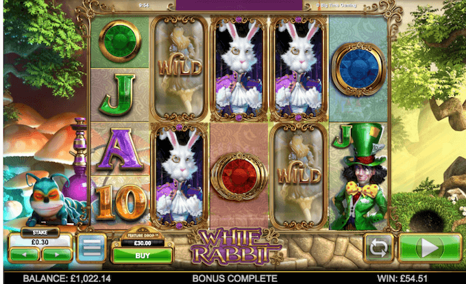 White Rabbit slot base game