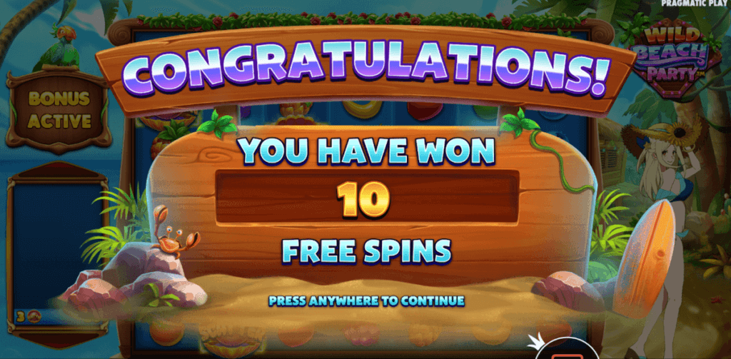 Free Spins Bonus Round