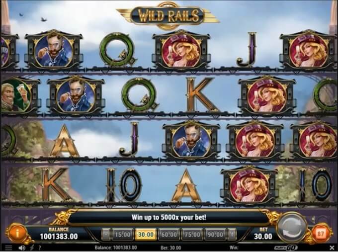 Wild Rails slot by Play N Go