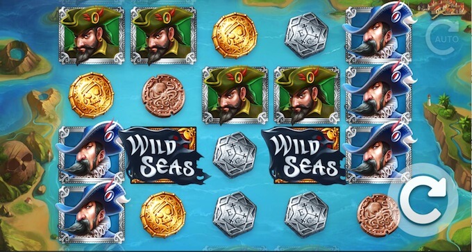 Wild Seas slot base game