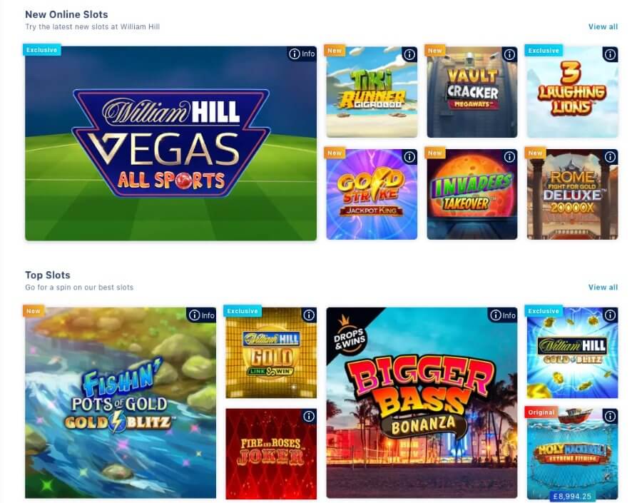 William Hill slots