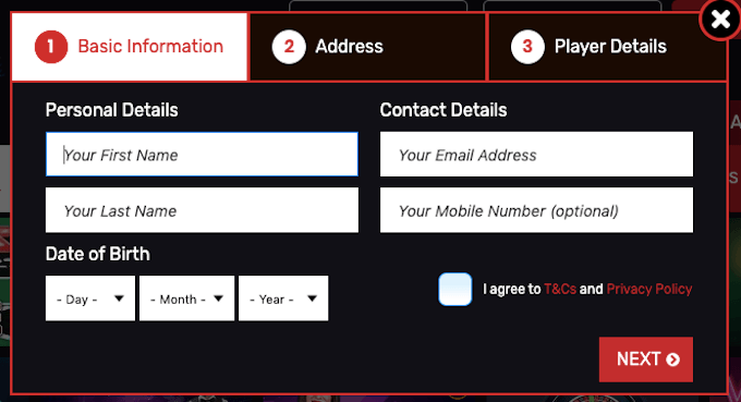 Register with Win British Win British registration