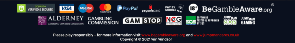 Payment methods available at Win Windsor Casino