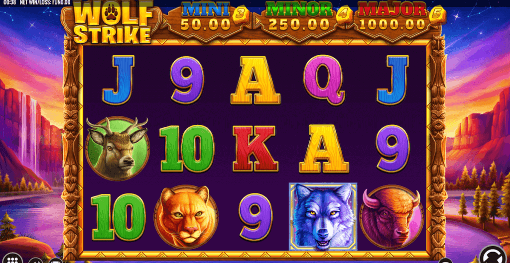 Wolf Strike Hold and Win online slot