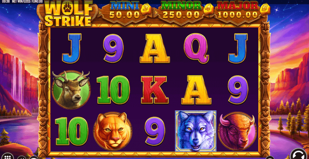 Wolf Strike Hold and Win online slot