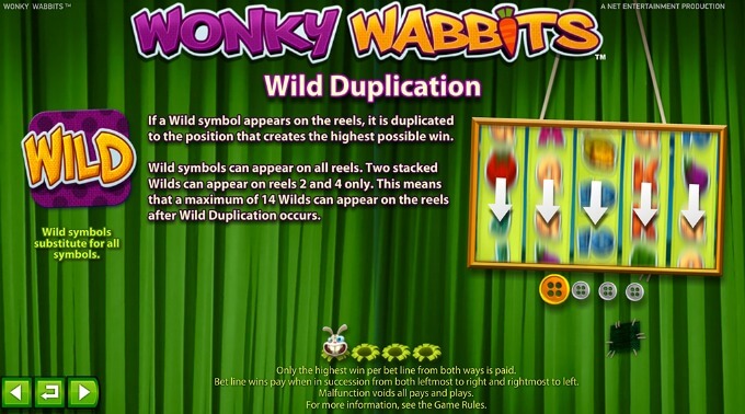 Play Wonky Wabbits at Mr Green casino Play Wonky Wabbits